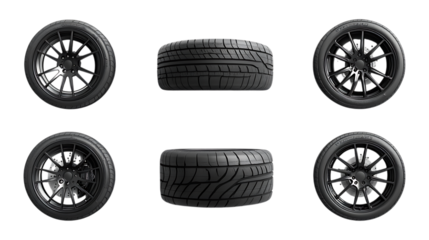 Stunning Tire Designs CloseUp Views of Performance Wheels  Tires