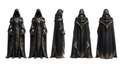 Mysterious Hooded Figures A Dark Fantasy Collection