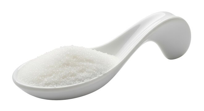 Isolated Spoonful of sugar