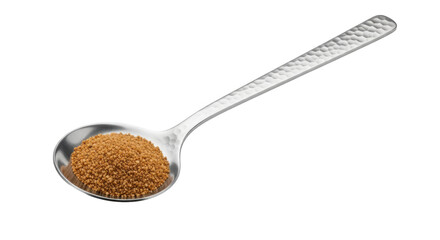 Isolated Spoon with Brown Sugar