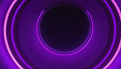 colorful geometric circles in purple background. 11