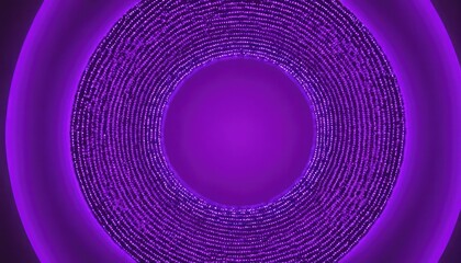 colorful geometric circles in purple background. 9