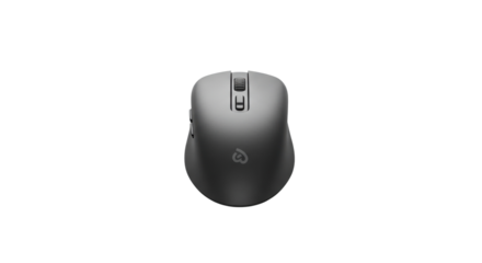 Wireless computer mouse isolated PNG with Transparent Background