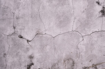 Obraz premium Abstract texture crack and scratch surface of a concrete wall, Background