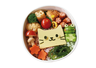 可愛い日本のキャラクター弁当　キャラ弁