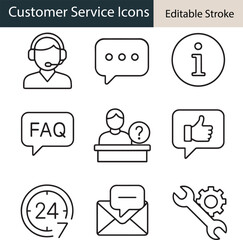 Customer Service Icons