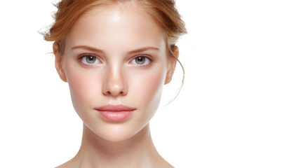 A stunning portrait of an elegant woman showcasing her impeccable sense of style with a vibrant pink lipstick and a classic pristine white dress radiating pure sophistication and grace.