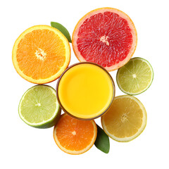 Fototapeta premium Tropical Citrus Juice