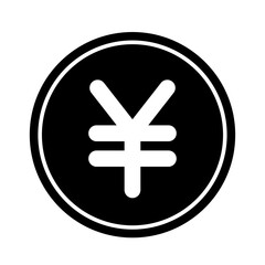 円マークのアイコンイラスト002