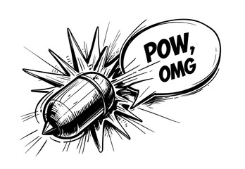explosion icon vector illustration