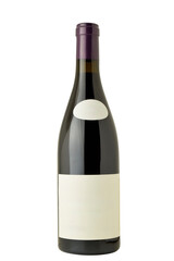 Premium Wine Bottle with Blank Label for Branding