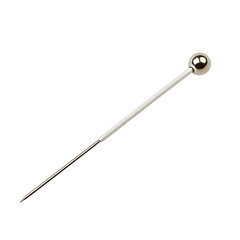 Detail of a medical needle with precision tip used in laboratory and clinical settings for accuracy