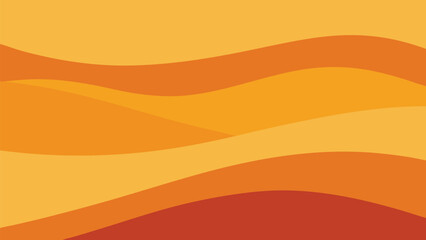 Monochromatic desert dune pattern warm tones swirling abstract vector graphic