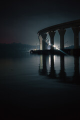 bridge at night