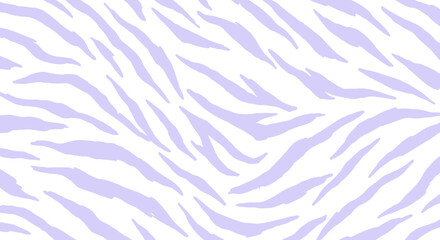 A white background with a light purple tiger stripe pattern
