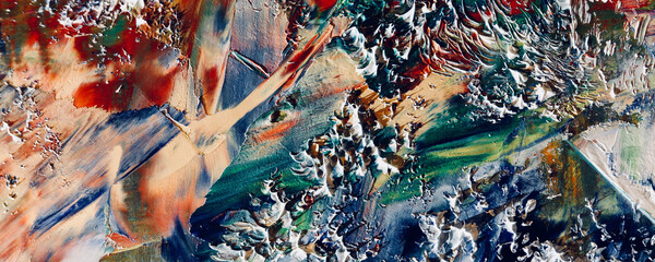 Abstract art background . Hand painting artwork on canvas .
 