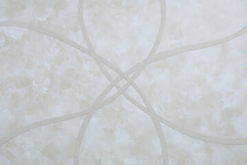 create visually striking design featuring delicate winding lines that flow elegantly across pristine backdrop