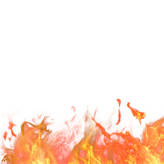 Fire flames overlay