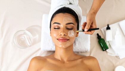 Relaxing Facial Treatment Pampering Skin for a Glowing Complexion