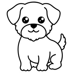 cartoon, animal, dog, illustration, vector, puppy, bear, pet, cute, brown, happy, baby, mammal, character, isolated, art, drawing, smile, fun, pets, funny, toy, mascot, tail, comic