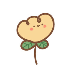 Pastel Yellow Flower