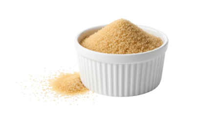 Isolated brown sugar