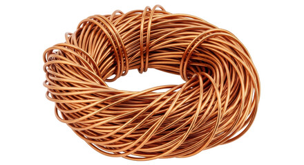 Isolated Copper Wire Coil