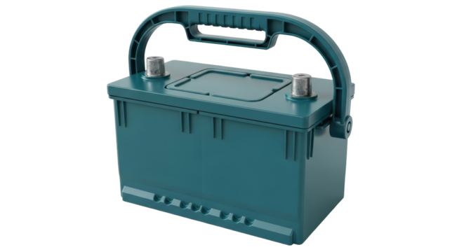Isolated Car Battery