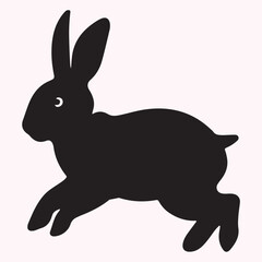 Obraz premium Bunny Silhouette