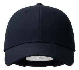 Canvas dad cap with a curved brim and structured front panel