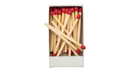 Isolated Box of Matches