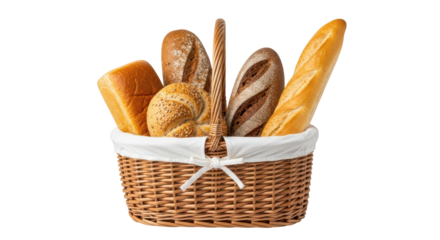 Isolated Bread Basket
