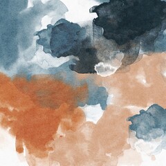grunge background with clouds. abstract watercolor
