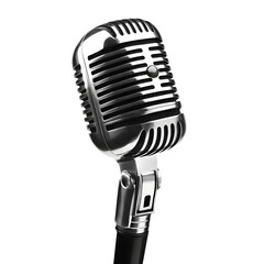 Fototapeta premium Captivating Microphone for Performance - Ready and Set for an Impressive Show