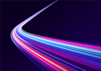 sport, line, race, wave, light, road, speed, neon, track, background, run, energy, curve, futuristic, fast, future, technology, ribbon, data, color, network, street, lines, colorful, night, laser, fla