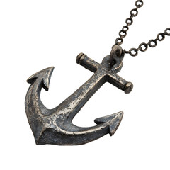 Weathered Anchor Necklace: Symbol of Strength for Personal Style and Confidence