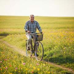 elderly man in wheelchair