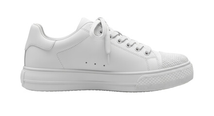 Isolated White Sneaker