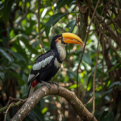 yellow billed hornbill