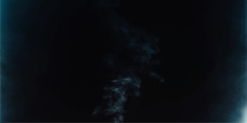 Abstract dark blue smoke billows across a night sky, a swirling texture of light and shadow