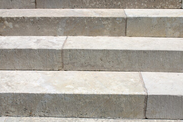 Escalier en pierre de taille