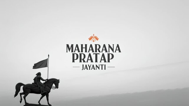 Maharana Pratap Jayanti Celebration Banner Design