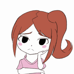 悩んでいるナース