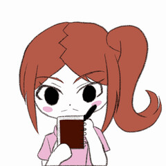 メモを取るナース