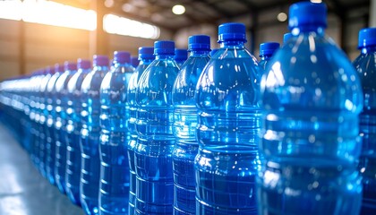 Plastic water bottles production line