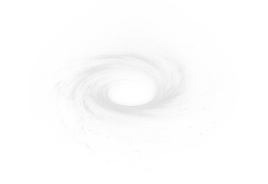 Blue spiral tornado air vortex whirlpool transparent turbine fan circular wind rotation smoke current stream energy flow isolated design vector background