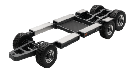 Modular lowboy trailer with interchangeable deck modules and hydraulic steering