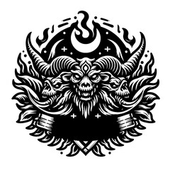 Obraz premium tribal tattoo design