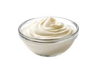 Yogurt sauce served in a bowl