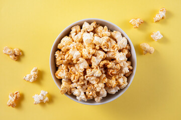 Popcorn in a bowl	